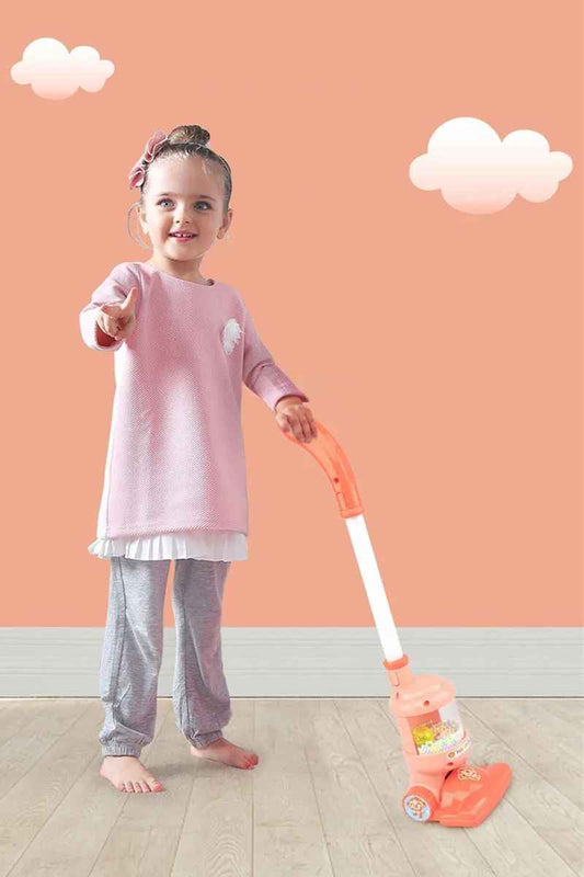 Elektrisk Mini Dammsugare för Barn – Rolig Städleksak med Laddning