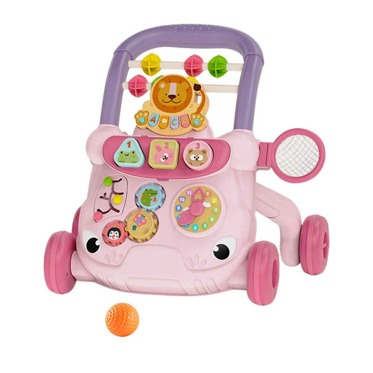Baby Walker 2-i-1 – Gåstol & Aktivitetsleksak för Barn