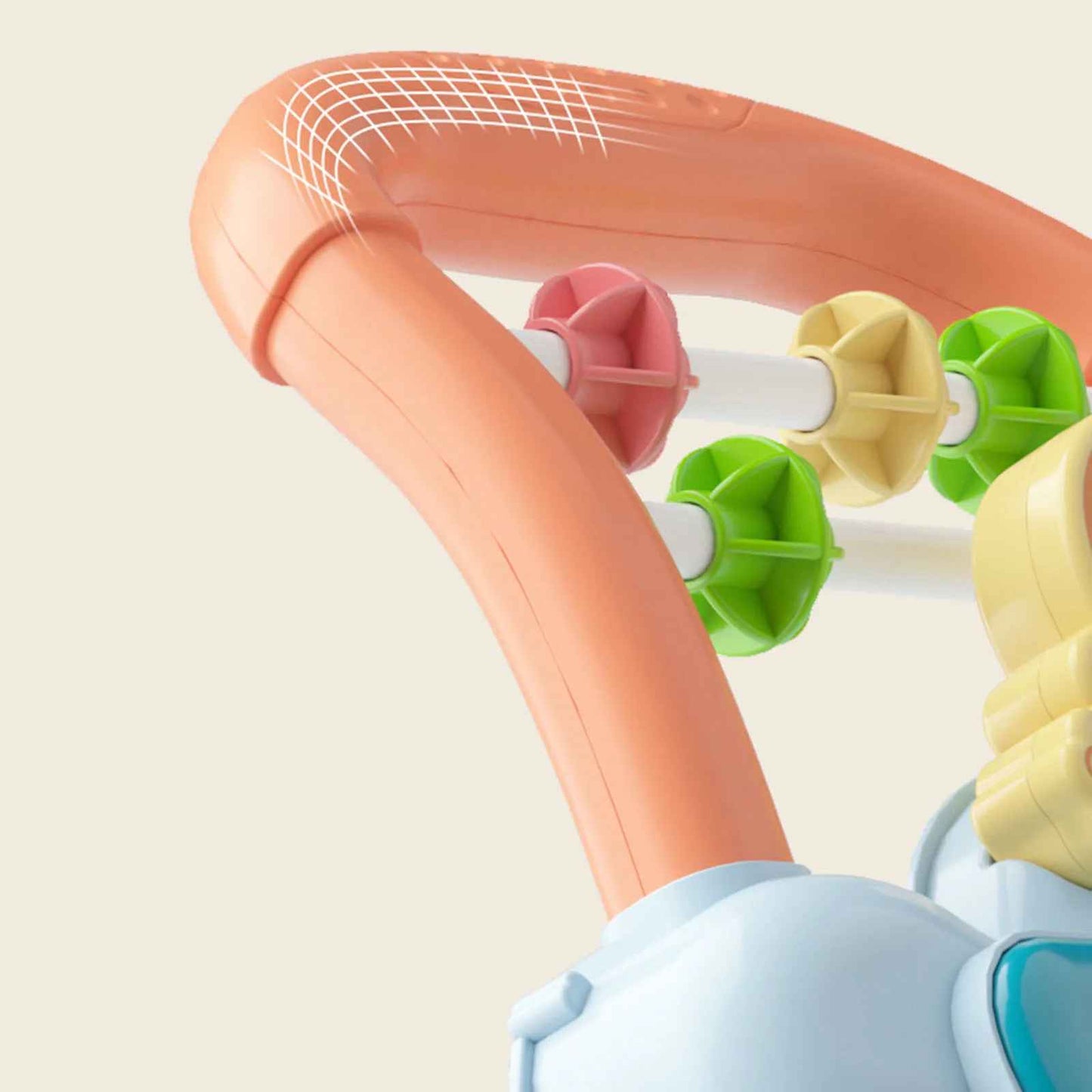 Baby Walker 2-i-1 – Gåstol & Aktivitetsleksak för Barn