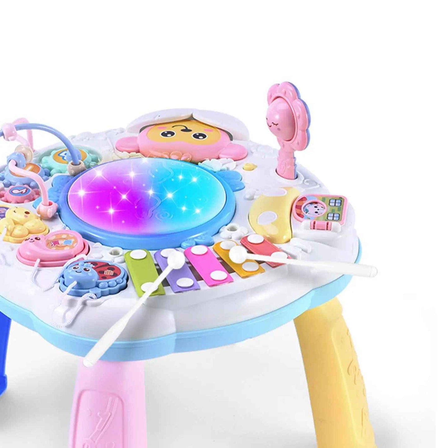 Musikaliskt Aktivitetsbord – Lär och Lek med Ljus, Ljud och Rörelse