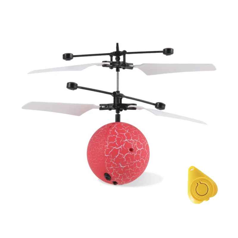 Mini helikopter med LED-ljus och sensorstyrning