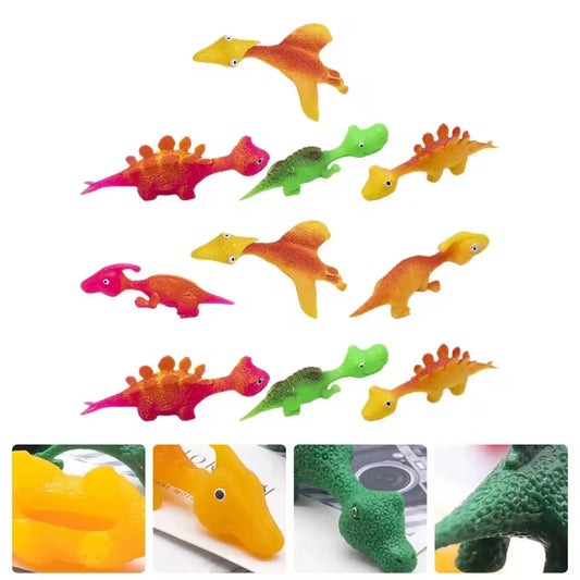 Roliga Slangbella-Dinosaurier – 5-pack