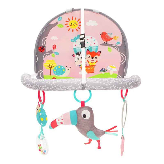 Babyleksak för Bilbarnstol | Aktivitetsbåge med Skallra