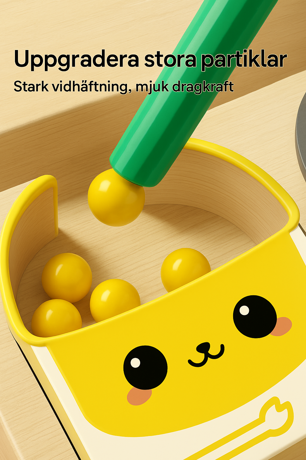 Magnetisk aktivitetsbräda i trä | Färger & siffror | Pedagogisk leksak