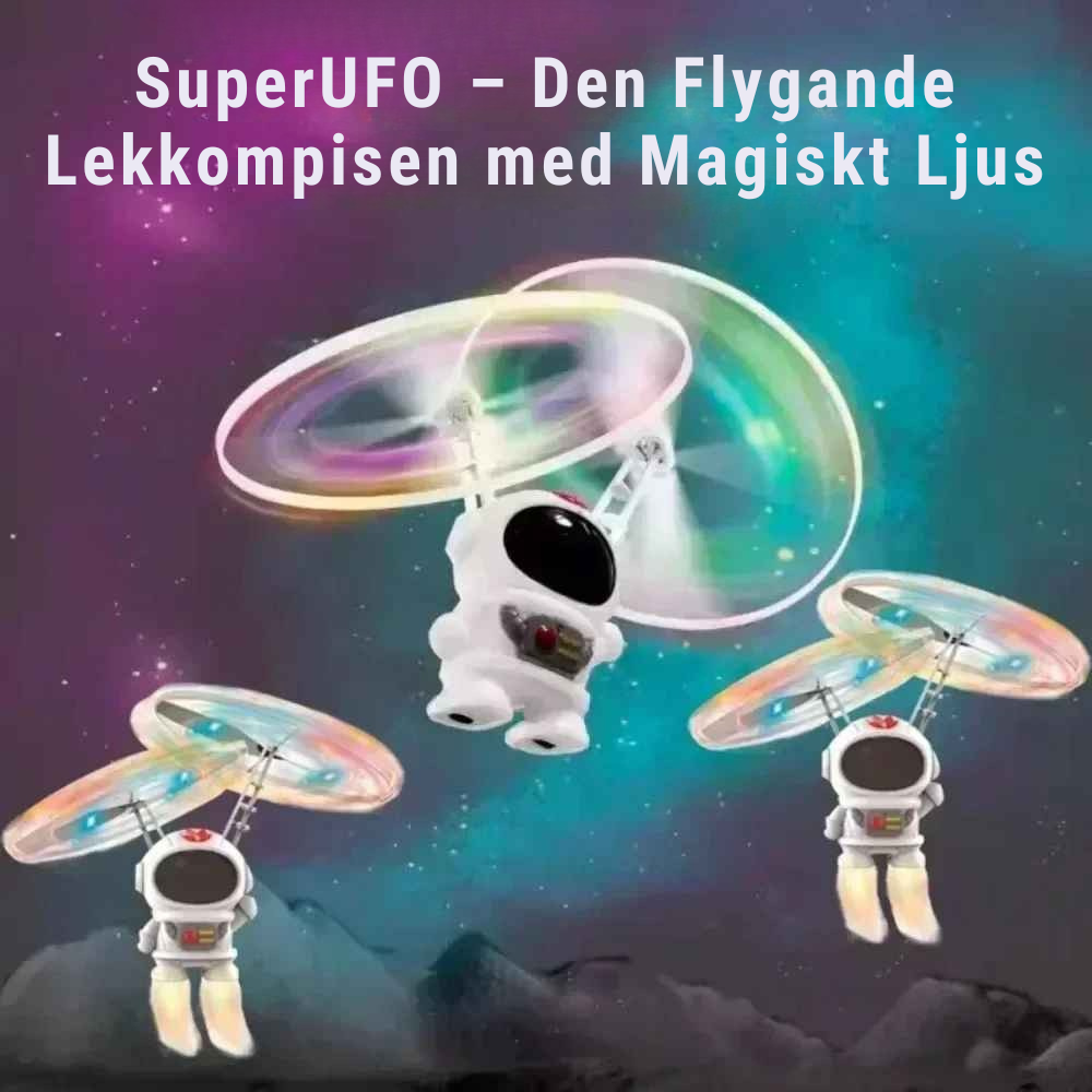 Svävande Helikopter med Ljus – Flygande Leksak för Barn