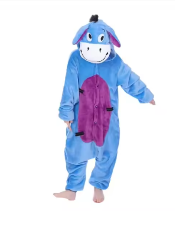 Barnset i mjuk och slitstark polyester – inspirerat av populär anime