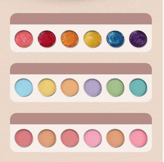 Sminkset för Barn – Prinsesslek med Tvättbart Smink i Väska