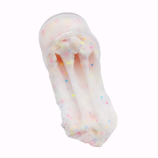 Glow-in-the-Dark Slime – Fluffig Cloud Slime med Självlysande Pärlor (60/100 ml)