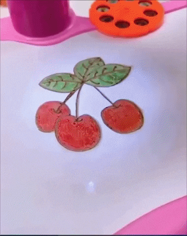 LED Projektor Målarbord för Barn – Kreativt och Lärorikt Målarset