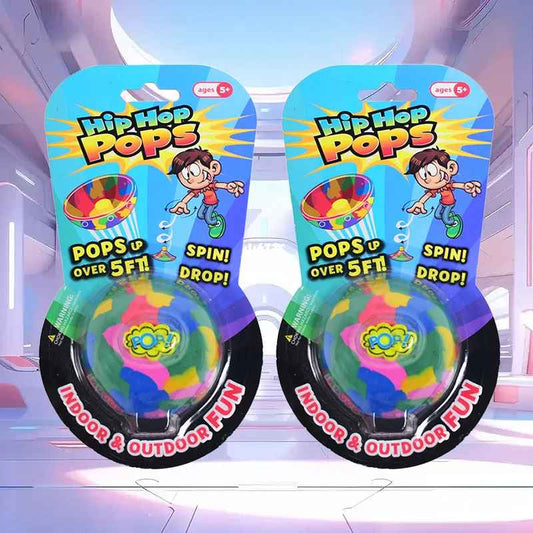 Explosiv halvboll med ljus – studsboll som hoppar upptill 1.5 m