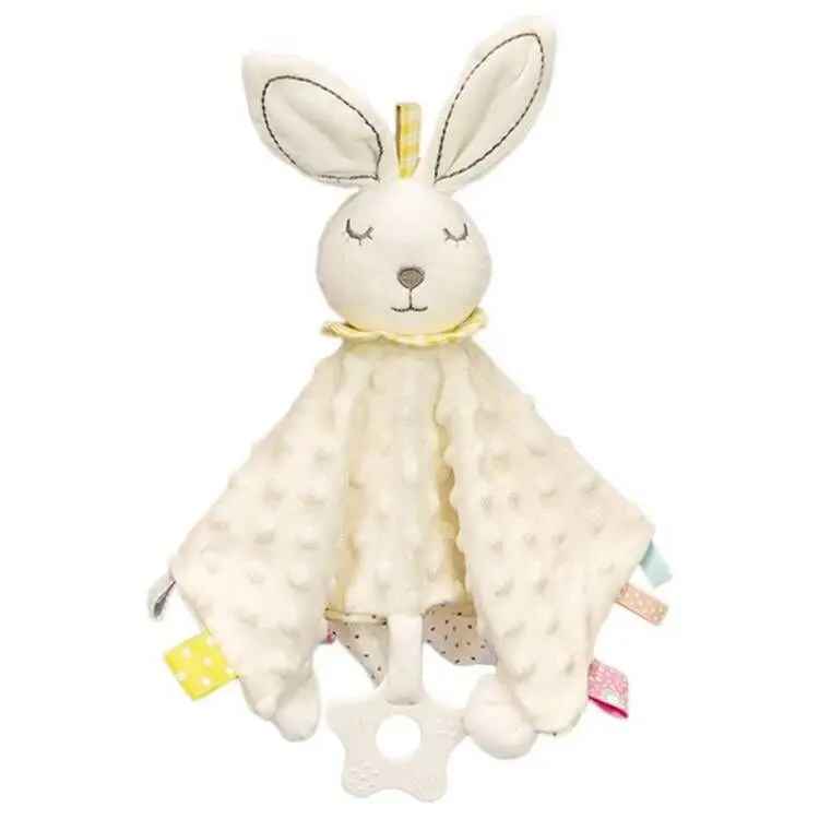 Elefant Snuttefilt för Baby med Skallra