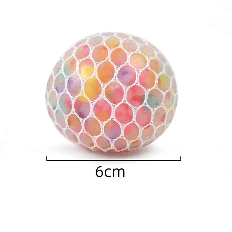 Rainbow Bead Stress Ball – färgglad och rolig klämleksak