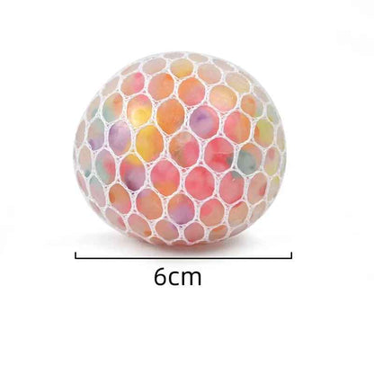 Rainbow Bead Stress Ball – färgglad och rolig klämleksak