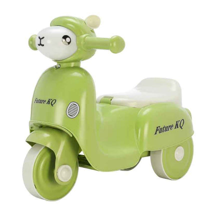 Trehjulig cykel för barn med musik belysning – stabil och lätt att använda