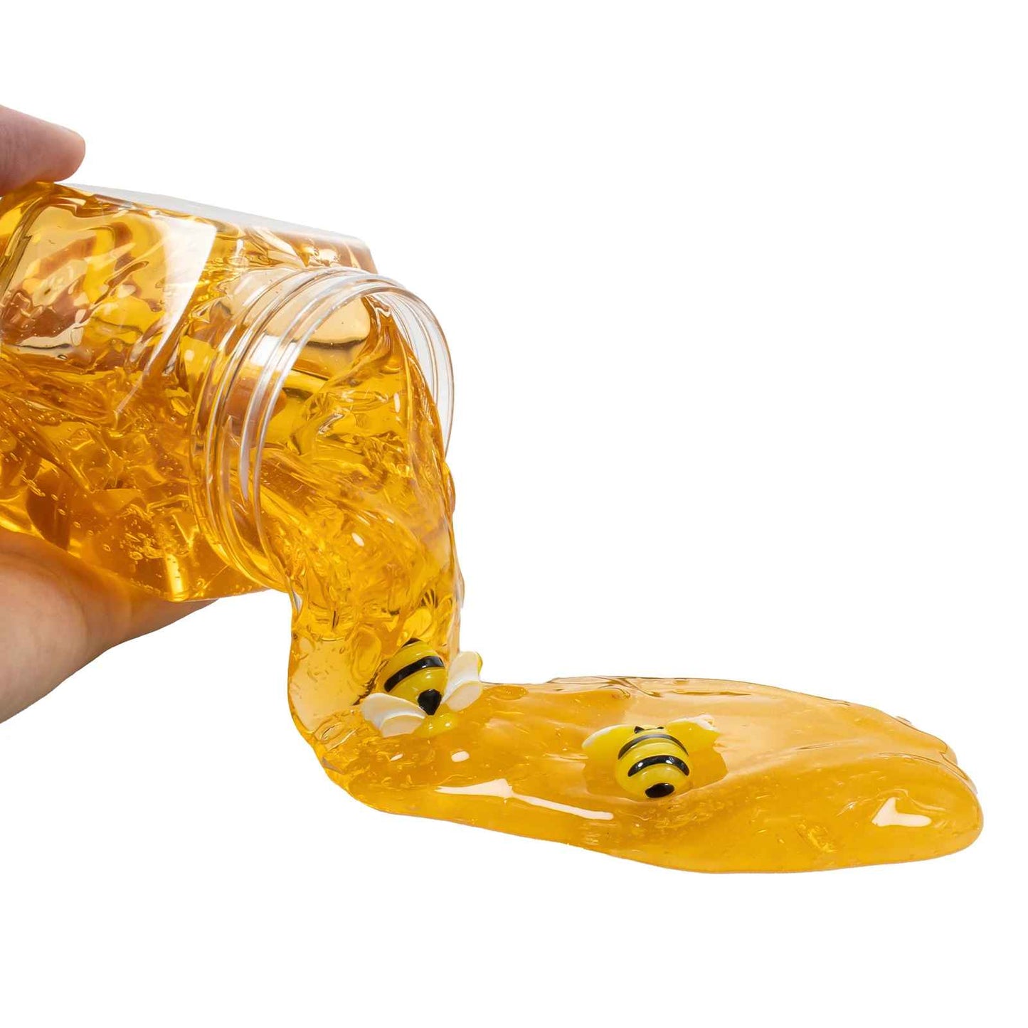 Handgjord Jelly Slime 200 ml – Doftsatt Crunchy Slime med Söt Bidesign