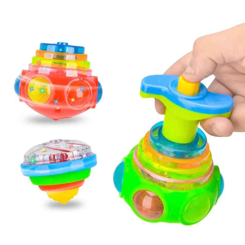 UFO Snurrleksak med Ljus och Musik