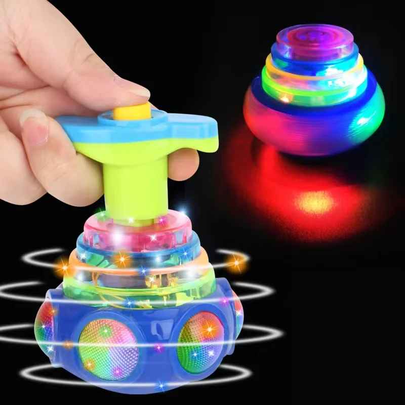 UFO Snurrleksak med Ljus och Musik