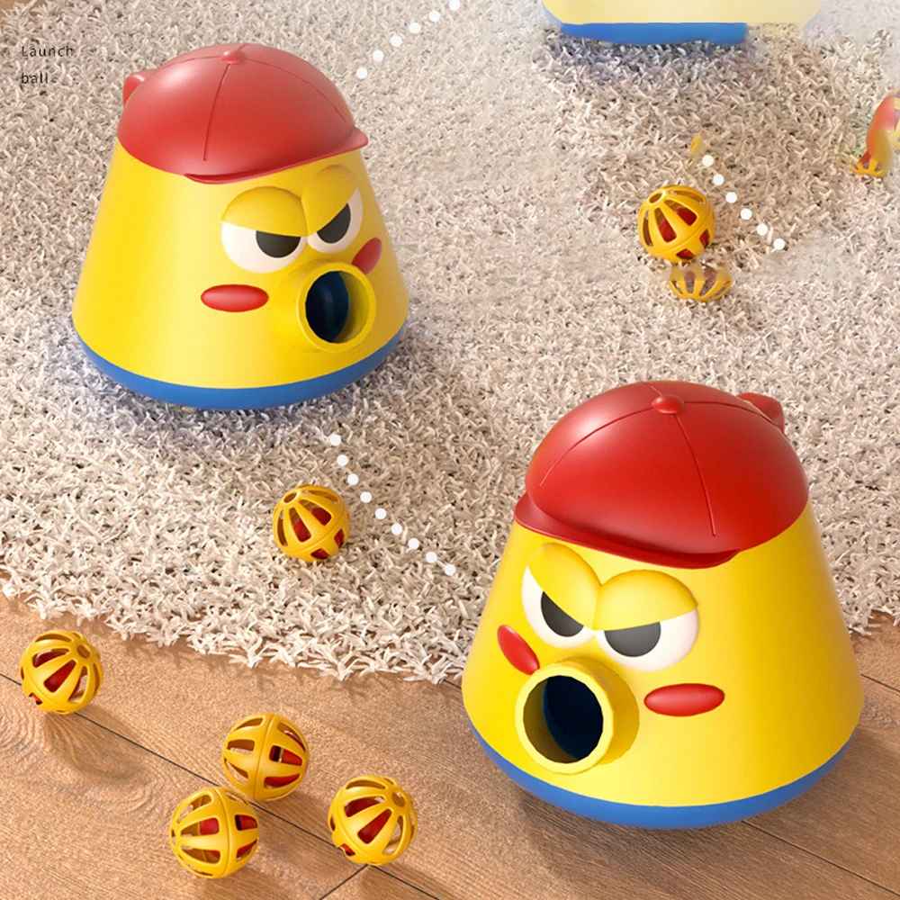 Montessori bollkastare och dammsugare – pedagogisk leksak med ljud och ljus
