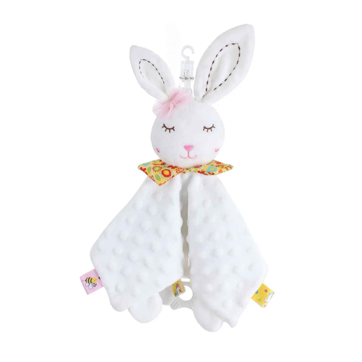 Elefant Snuttefilt för Baby med Skallra