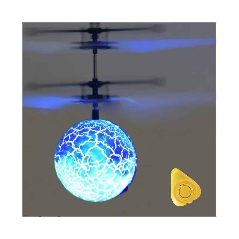 Mini helikopter med LED-ljus och sensorstyrning