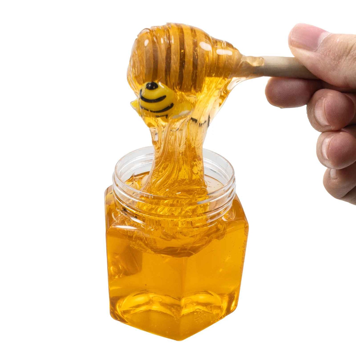 Handgjord Jelly Slime 200 ml – Doftsatt Crunchy Slime med Söt Bidesign