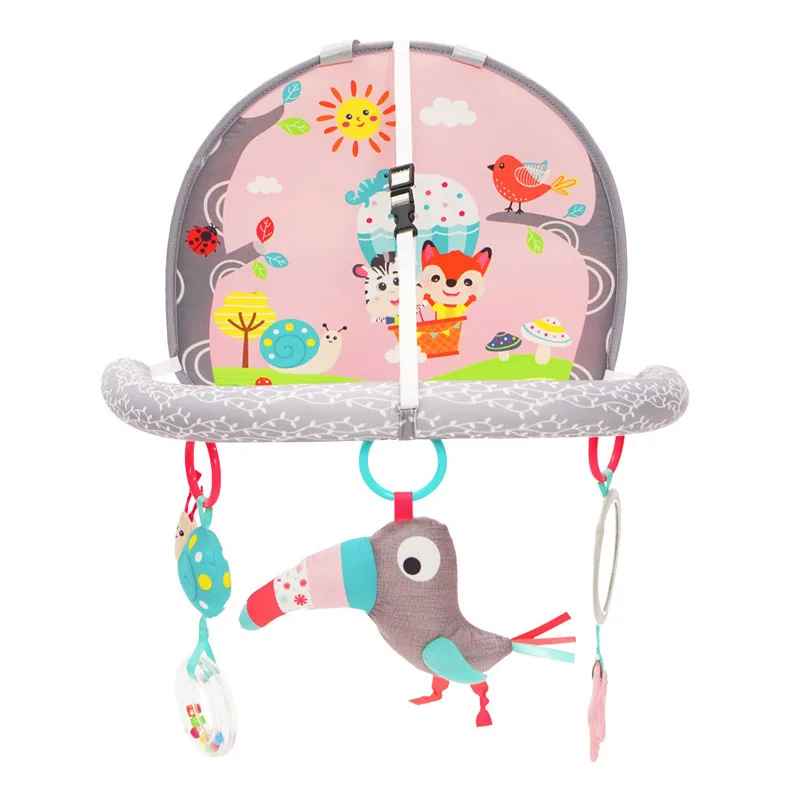 Babyleksak för Bilbarnstol | Aktivitetsbåge med Skallra