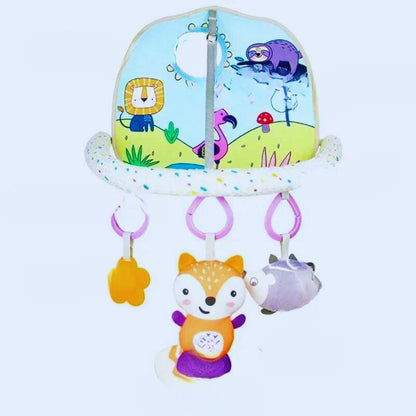 Babyleksak för Bilbarnstol | Aktivitetsbåge med Skallra