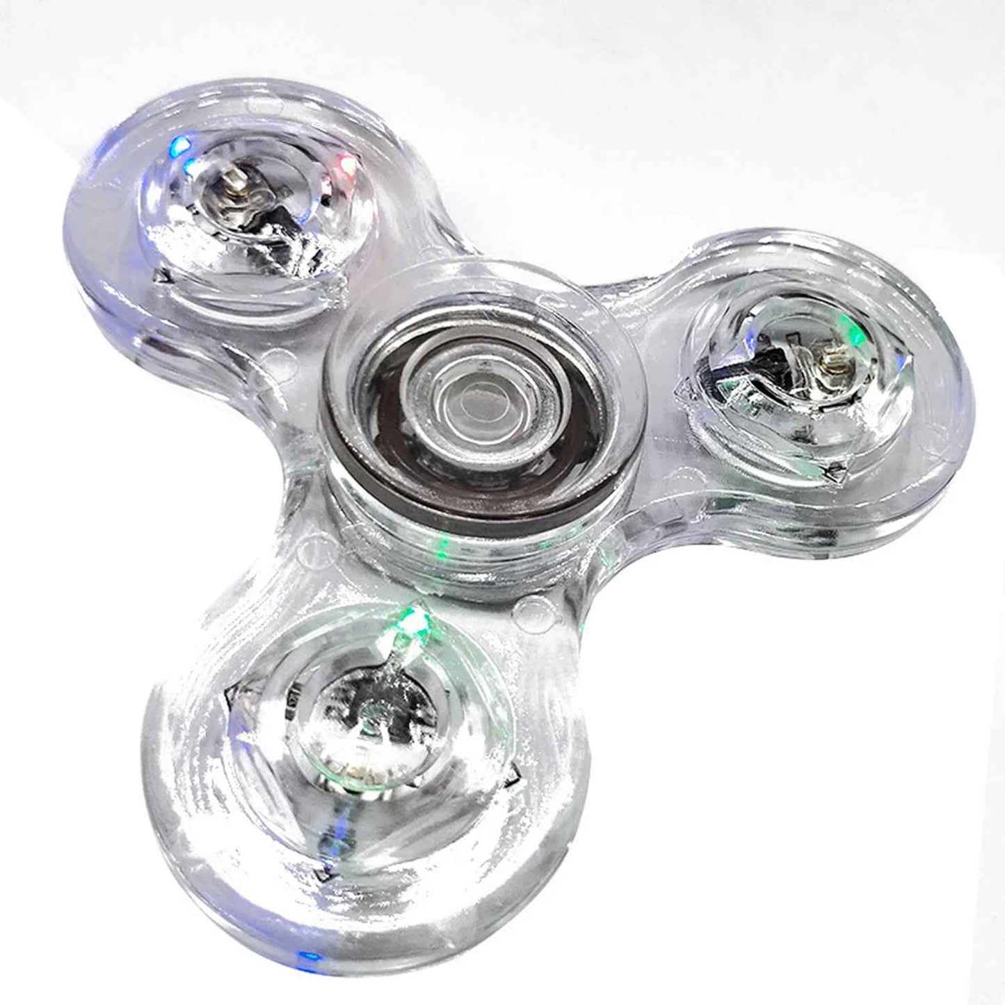LED Finger Spinner – färgglad snurrleksak med ljus
