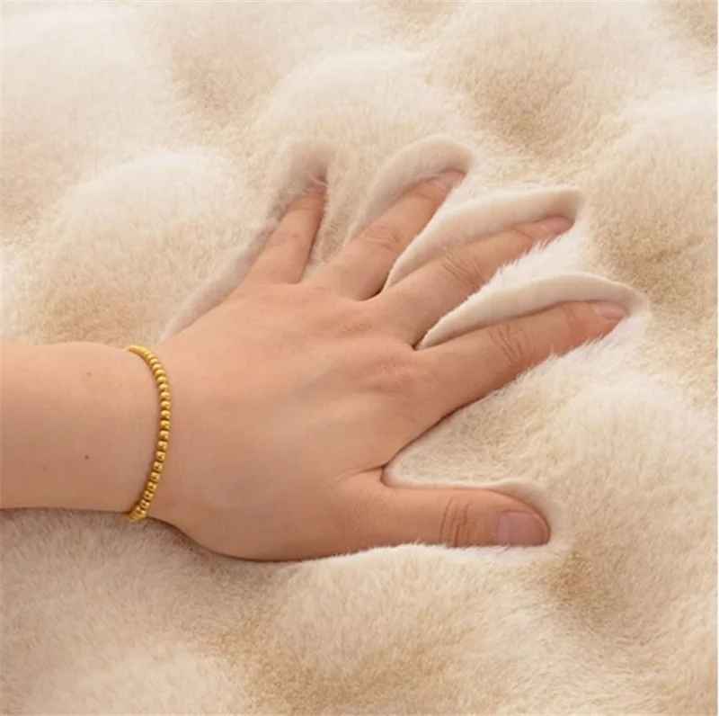 Rund Lekmatta 90x90 cm – Mjuk och Säker för Små Barn