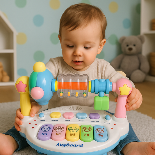 Multifunktionell Aktivitetsleksak med Musik – För Barn