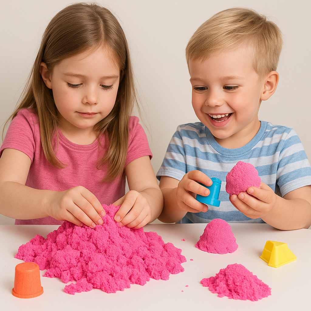 Magisk Kinetisk Sand – 500g (8 Färger)