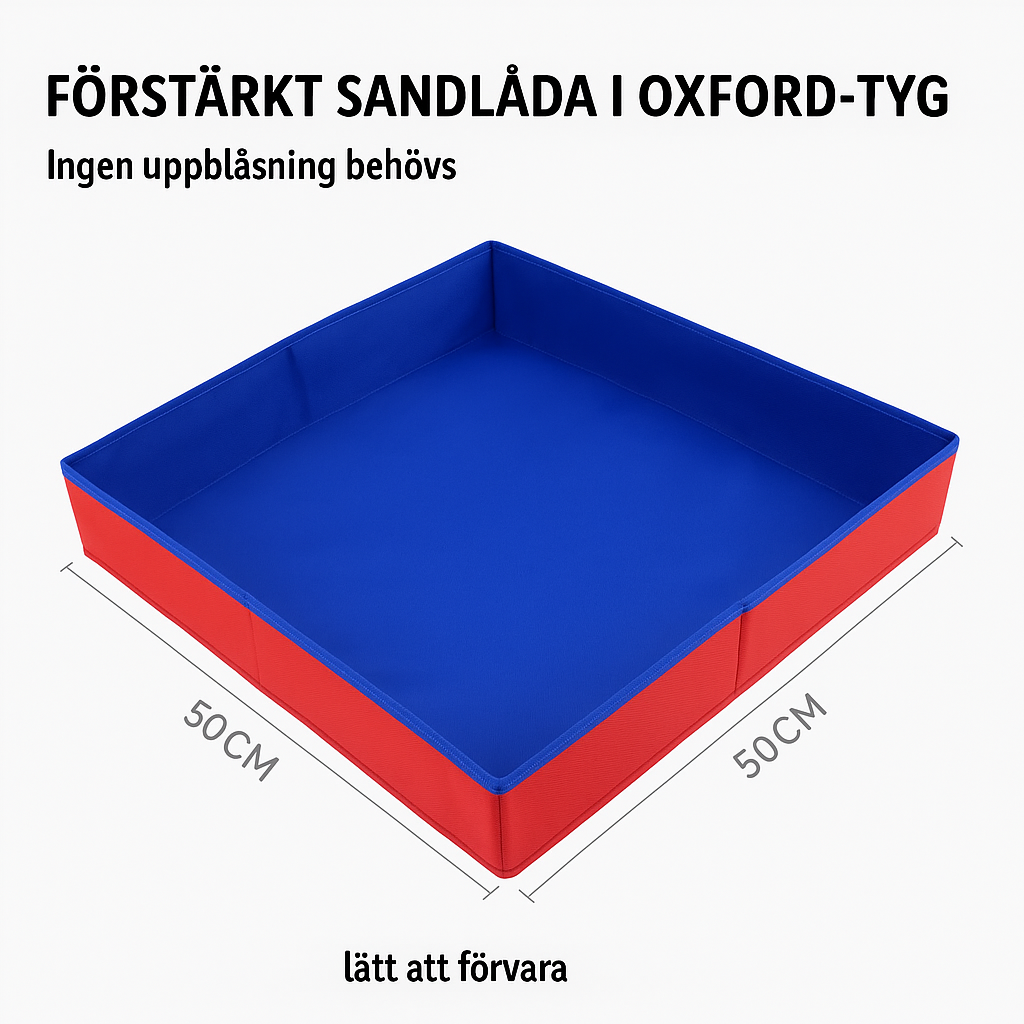 Sandbord för Barn – Inomhus & Utomhus Lekbord med Magisk Sand