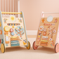 Montessori Baby Walker – Trälek för Utveckling och Balans