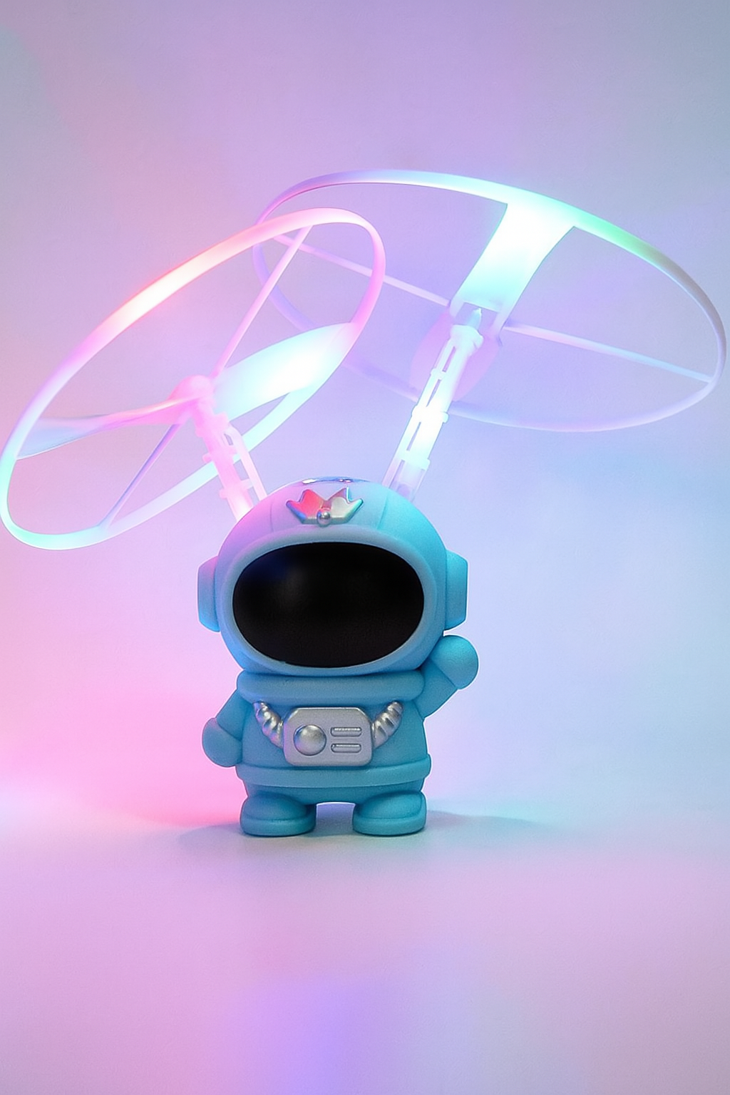 Svävande Helikopter med Ljus – Flygande Leksak för Barn