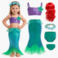 Sjöjungfru Maskeraddräkt – Mermaid Set