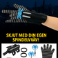Skjut Spindelväv med superhandsken