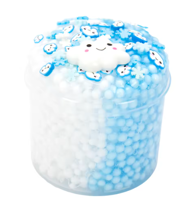 Strawberry Cloud Crunchy Slime Kit – Fluffigt och Crunchy Slime för Kreativ Lek