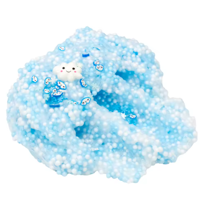 Strawberry Cloud Crunchy Slime Kit – Fluffigt och Crunchy Slime för Kreativ Lek