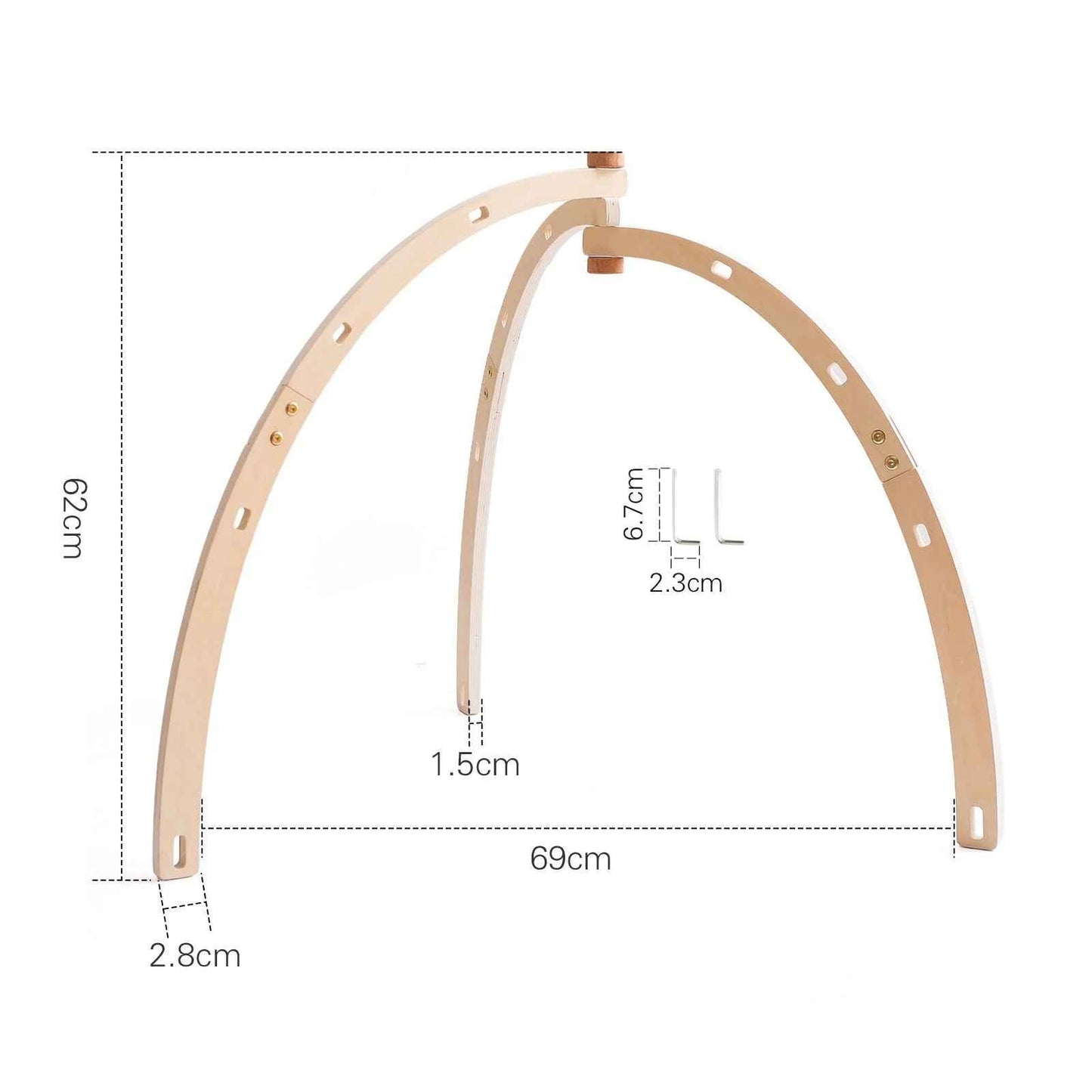 Trägym ekolologisk för Baby