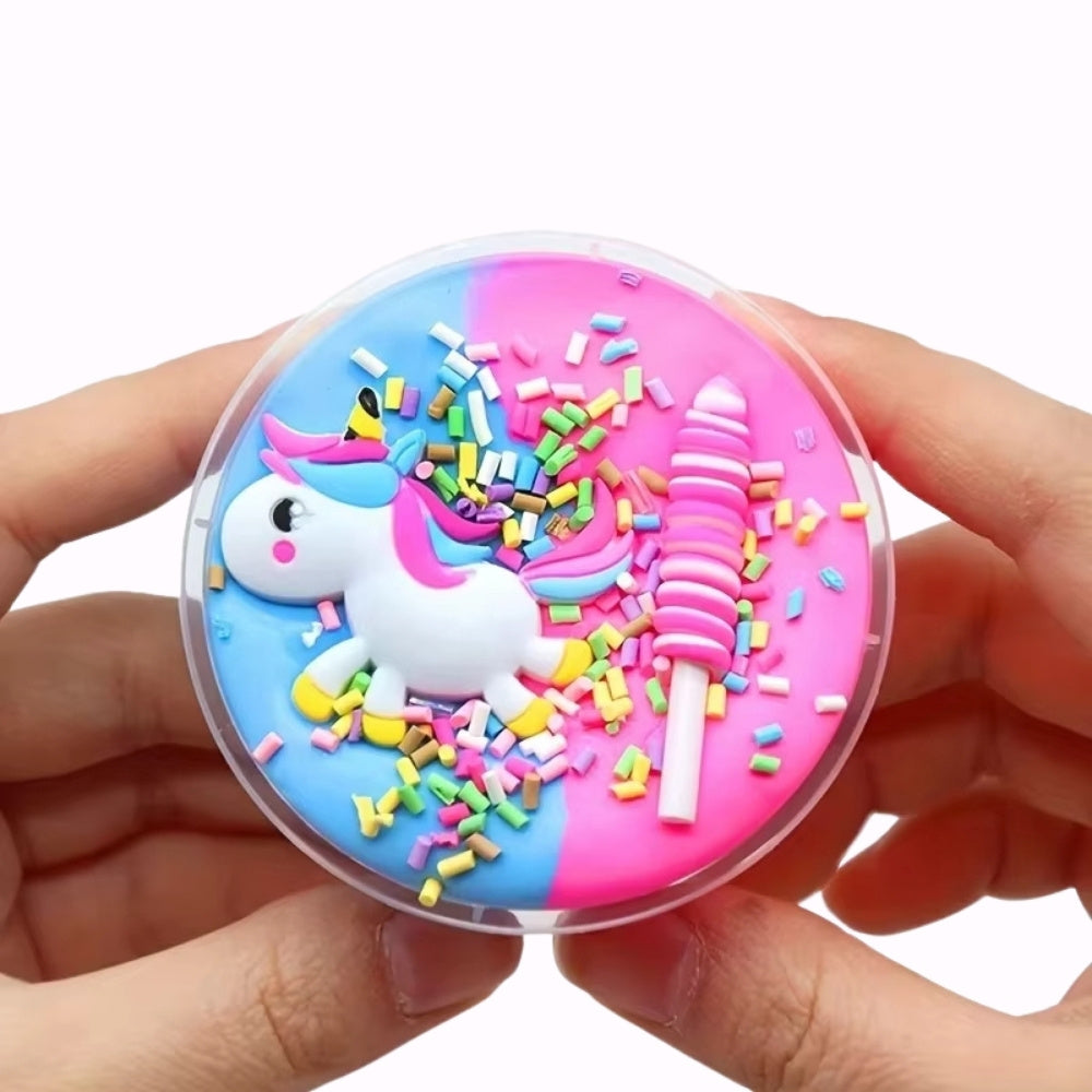 Bubble Gum Cotton Slime