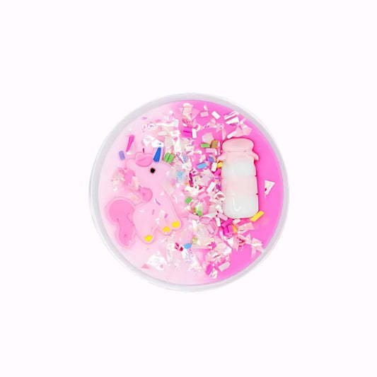 Bubble Gum Cotton Slime